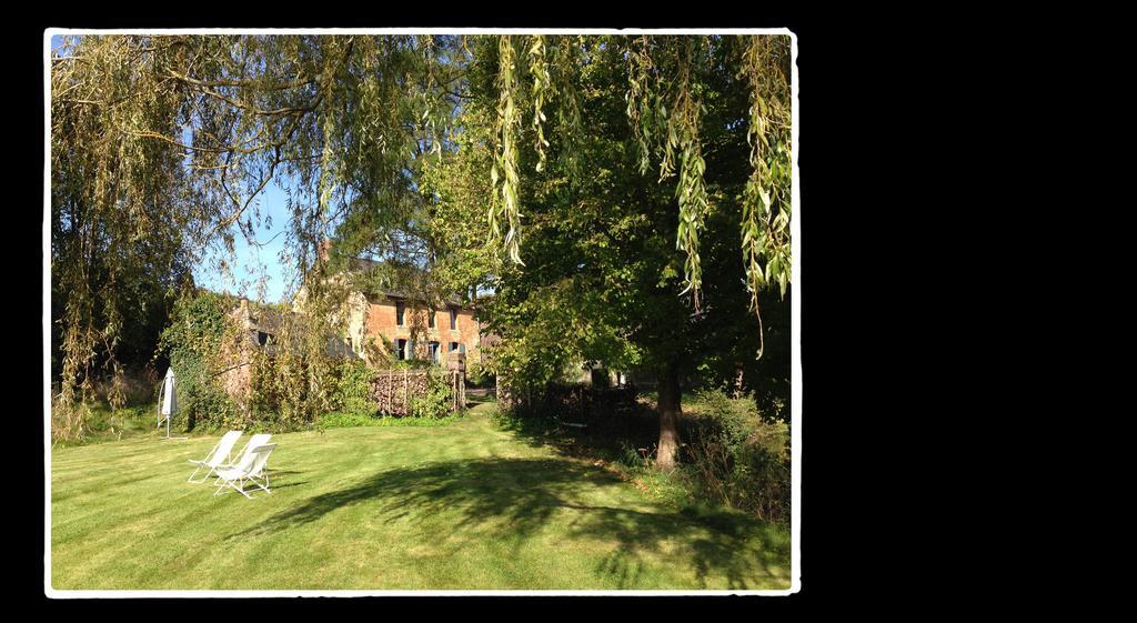 Manoir De Livet Bed & Breakfast Saint-Germain-de-Livet Rom bilde