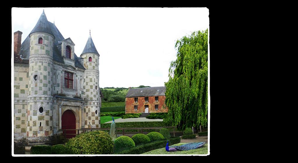 Manoir De Livet Bed & Breakfast Saint-Germain-de-Livet Rom bilde